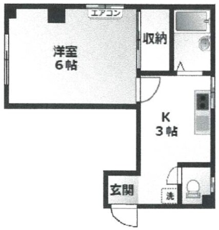 内田ビルの物件間取画像